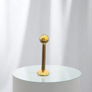 3 Pz. Piercing Acciaio Chirurgico Colore  Oro