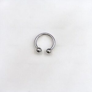 6 Pz. Piercing Acciaio Chirurgico