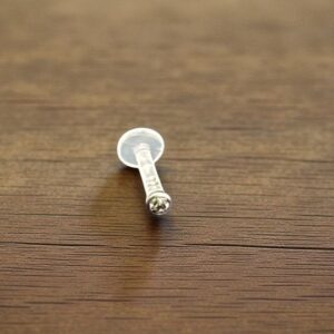 6 Pz Piercing Acciaio Chirurgico