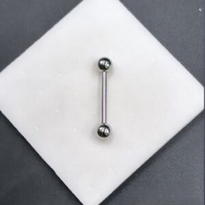 6 Pz Piercing Da Lingua Acciaio Chirurgico