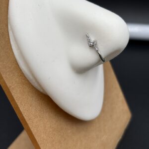 6 Pz Piercing Da Naso Finto In Acciaio Chirurgico