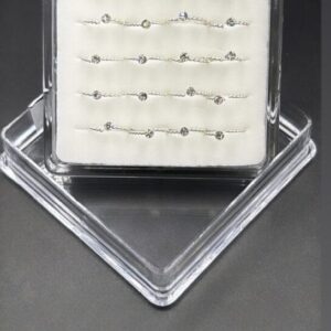 20 Pz Cerchietti Da Naso Lavorati Argento 925